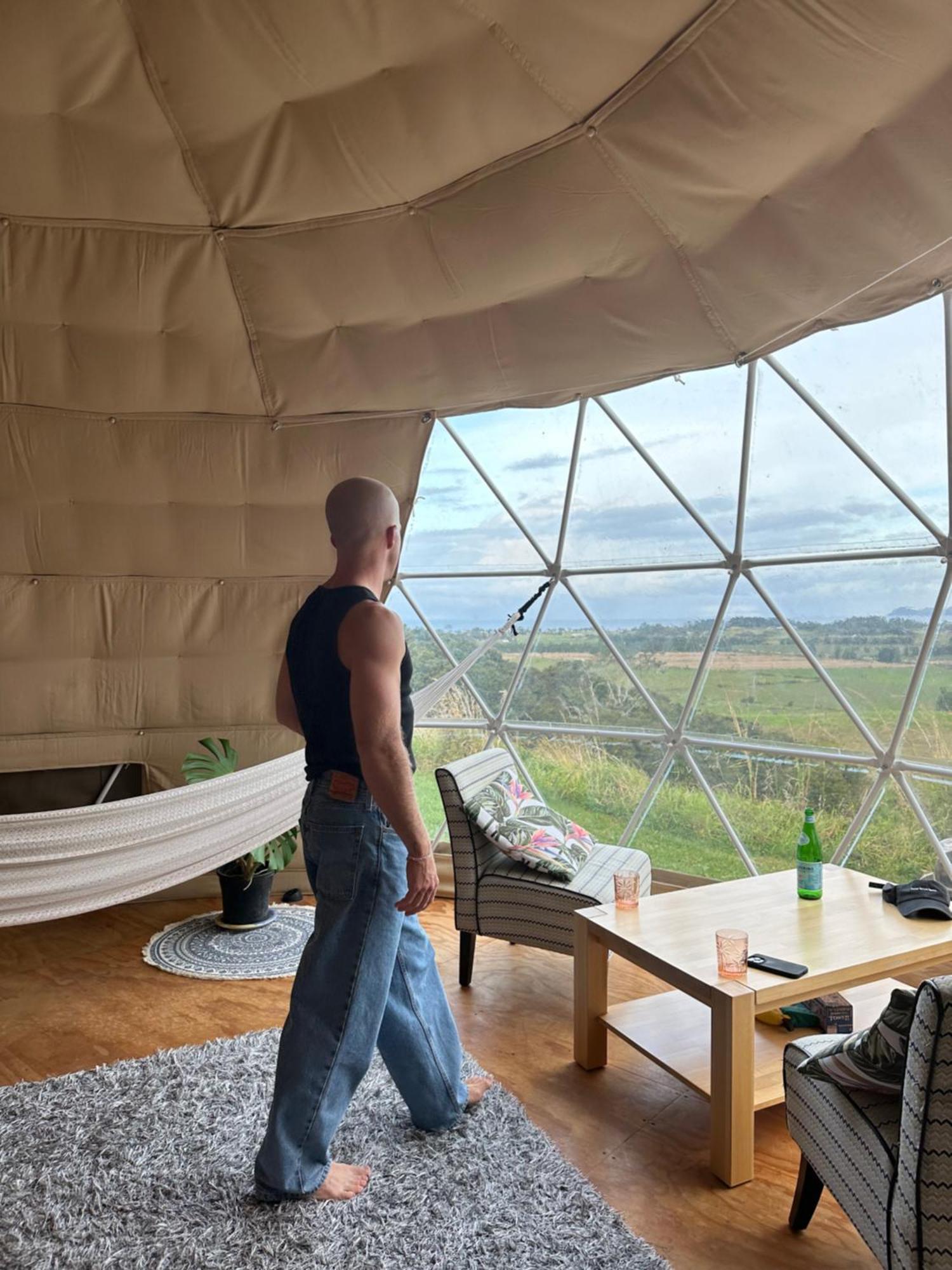 Hotel 1 Waipu Off-Grid Eco Seaview Geodesic Glamping Dome Exterior foto